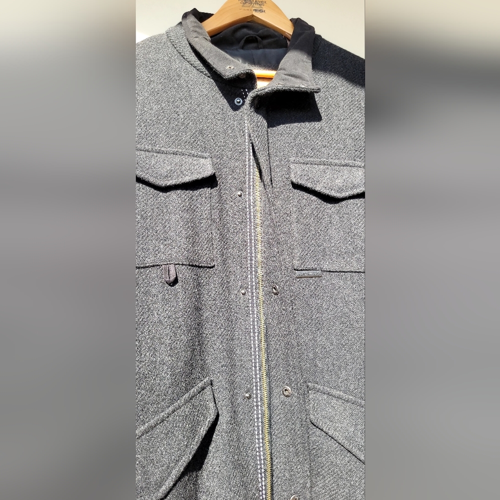 Powder River Outfitters Panhandle Men's Grey Jacket - Picture 4 of 6